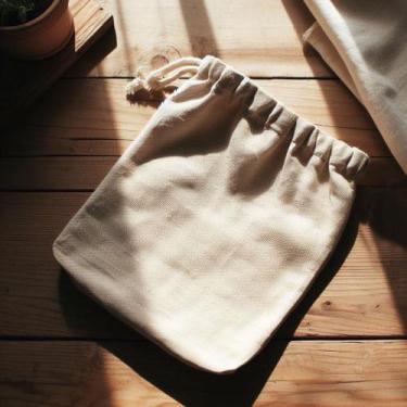 Imagem de 10 Saco Ecológicos 10x10 Ecobag 100% Algodão Cru Natural - 31 store