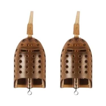 Imagem de Cesto De Iscas Ponderadas Para Pesca: Alimentador Versátil Para Pesca 