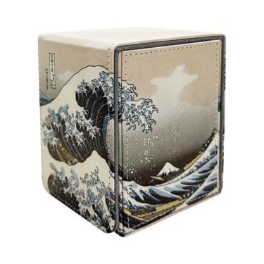 Imagem de Caixa De Armazenamento De Cartas De Jogo Em Couro PU Blue Sky Starry N