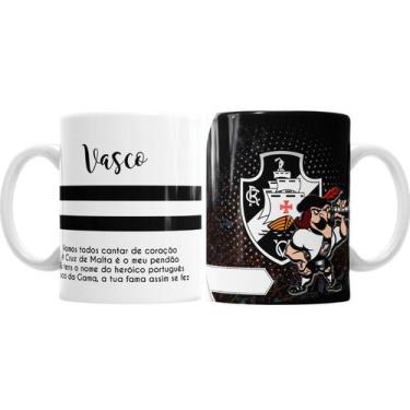 Imagem de Caneca Hino Vasco 325ml Personalizada com Nome - ABRAKADABRA33