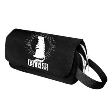 Imagem de Bolsa de lápis Bungos Stray Dogs Cartoon Anime Poliéster 21x11x7cm - y