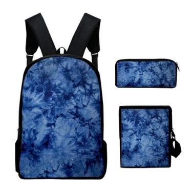 Imagem de Conjunto de mochilas em cores, bolsa para crianças e crianças, escola,