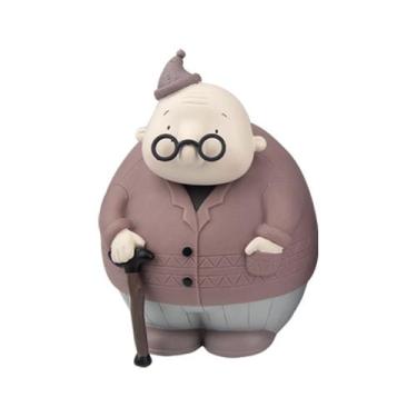 Imagem de Cofrinho para crianças quando você é velho, vovô, plástico 14x14x15,5 