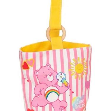 Imagem de Lancheira Bear em tela de anime em forma de balde 15x15x20cm - yiweisa
