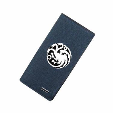 Imagem de Carteira: Game of Thrones, personagens de anime, tela fina e dobrável 