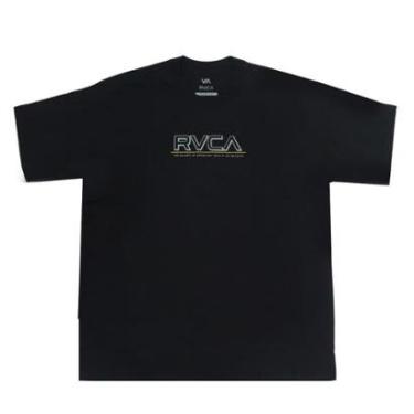 Imagem de Camiseta RVCA Oner - Preto (Oversize)-Masculino