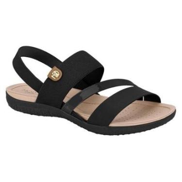 Imagem de Sandália Feminina Modare Multi Tiras Ultra Conforto Ortopédica Elástico ORIGINAL-Feminino