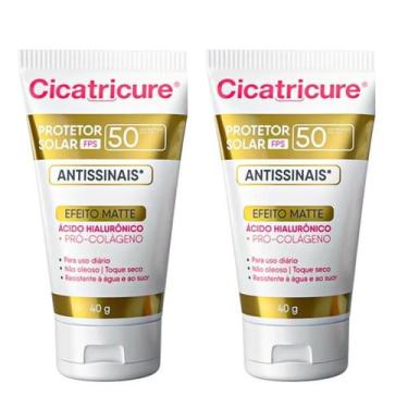 Imagem de Cicatricure Fps50 Antissinais Protetor Solar Facial Kit C/2