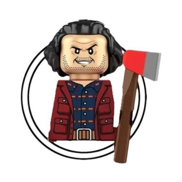 Imagem de Boneco Miniatura De Bloco De Montar Assassinos Palhaços Do Filme De Te