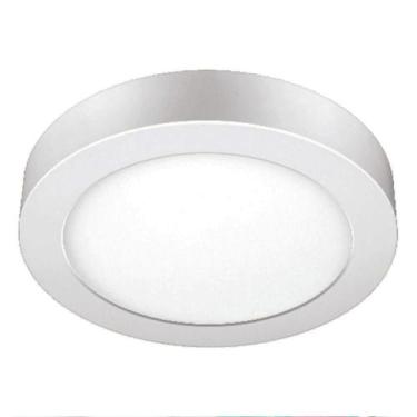 Imagem de Painel Luminária Alumínio Redondo Sobrepor 24w 3000K Avant