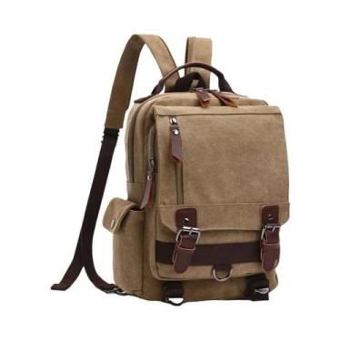 Imagem de Mochila Vintage De Lona Para Mulheres MARKROYAL, Bolsa De Ombro Fashio