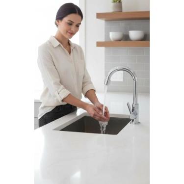 Imagem de Torneira Banheiro Bancada Cromada 1/4 Volta Móvel - Congratulations St