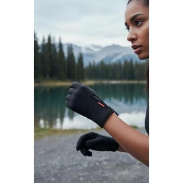 Imagem de Luva Moto Ciclista Térmica Impermeável Touch Screen XL Preta - Congrat