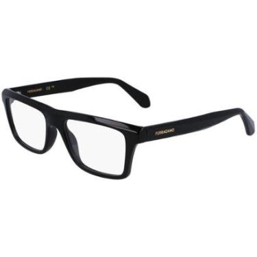 Imagem de Armação de Óculos Ferragamo SF2988 001 - Preto 54-Masculino