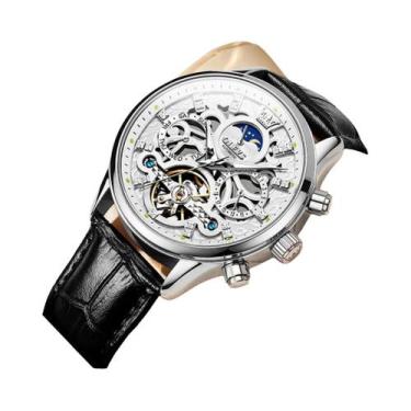 Imagem de Relógio Automático Mecânico Luminoso À Prova D'Água Masculino OLEVS 66