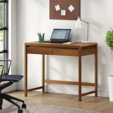 Imagem de Escrivaninha 2 Gavetas Madeira Maciça Modena - Weihermann