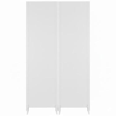 Imagem de 2 Biombo Pintado Reto Com Pés Folha Painel Mdf Divisor Divisória Separ