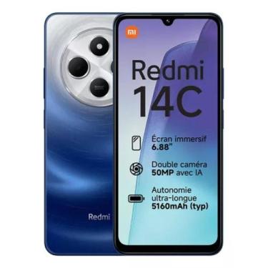 Imagem de DESATIVADO Smartphone xiaomi redmi 14c br 4gb ram azul