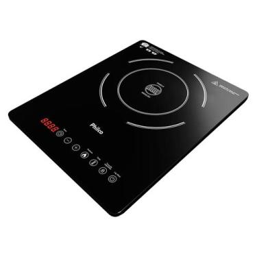 Imagem de Cooktop De Indução Preto 1 Boca 10 Níveis Philco Bivolt, Bivolt
