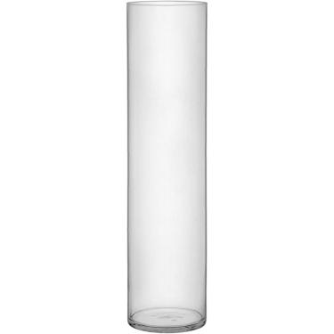 Imagem de VASO DECORATIVO ENFEITE PLANTA PLAIN VIDRO 80x20x20cm