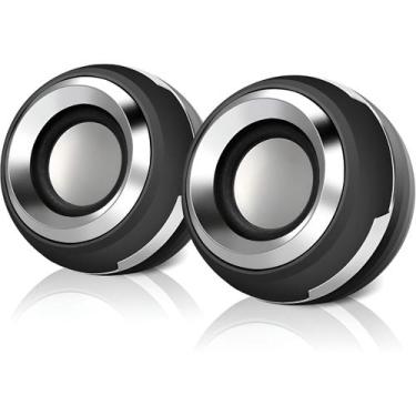 Imagem de Caixa De Som Para Pc E Notebook Usb P2 10w Rms Potente - genérico