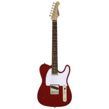 Imagem de Guitarra Elétrica Pro II TEG-002 com Corpo em Basswood, Captadores Single Coil, Acabame...