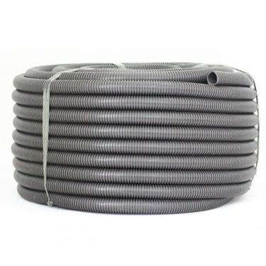 Imagem de Conduíte Eletroduto Corrugado 3-4 25MM para Condução e Proteção de Fios e Cabos Elétricos Flexível Cinza Higipack