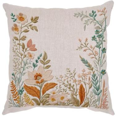 Imagem de Capa Almofada 50x50 Linho Wildflowers C - LA FAVORITTA AL