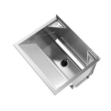 Imagem de Tanque Inox 48L C/Suporte 60X50 430 Ghelplus