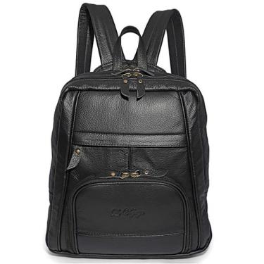 Imagem de Mochila Feminina De Couro Leve Para Notebook 14 Polegadas - Le Voyage,
