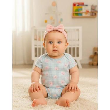 Imagem de Macacão Bebê Menina 100% Algodão Malwee Kids, Modelo 02, G