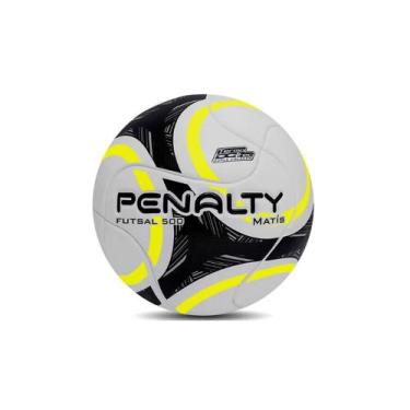 Imagem de Bola Futebol Futsal Matis 500 Penalty, Branco