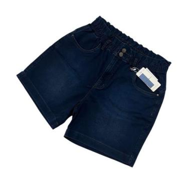 Imagem de Bermuda Feminina Clochard Tanise Jeans Ref.25056 48 ao 54, 50, Azul es