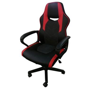 Imagem de Cadeira Gamer Escritório Ergonômica Giratoria Overx Pro Opt - Caemmun