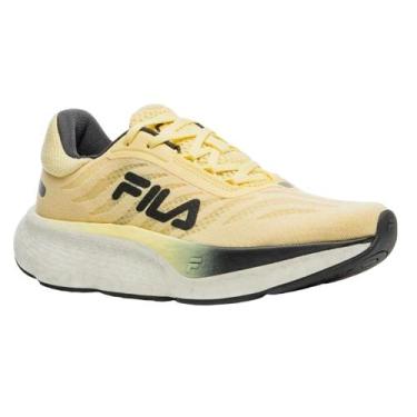 Imagem de Tenis fila float maxxi 2 pro feminino, 40, Amarelo, Preto
