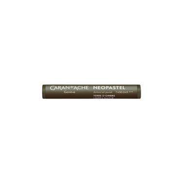 Imagem de Giz Neopastel Oleoso Caran D'ache Escolha a Cor - CARANDACHE, RAW UMBE
