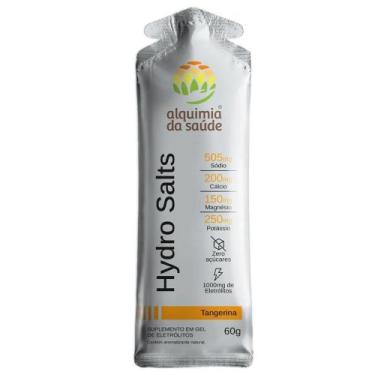 Imagem de Eletrólitos Hydro Salts Alquimia da Saúde Tangerina 10 Unidades 60g