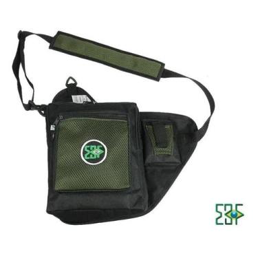 Imagem de Bolsa tipo pochete pesca ebf pratika c/ 4 bolsos e porta alicate - pre
