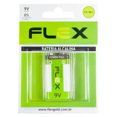 Imagem de Bateria 9v Alcalina Unidade Flex