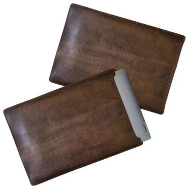 Imagem de Case para Notebook 16 Polegadas Couro 217-R Raffai Couros, Whisky