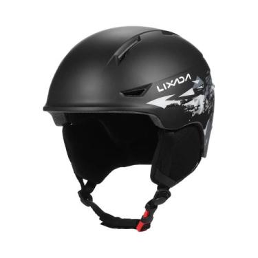 Imagem de Capacete De Esqui Profissional Lixada Com Protetores De Orelha Destacá