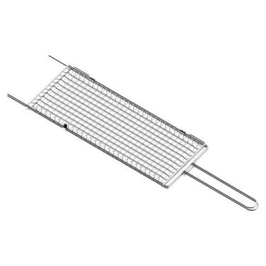 Imagem de Grelha Tramontina Churrasco Em Aço Inox 76 cm 26486000