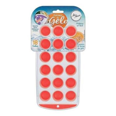 Imagem de Forma Gelo Base Silicone Art Hs 18 Cubos - ART HOUSE
