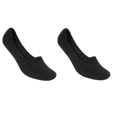 Imagem de Kit 2 Pares Meia Sapatilha Invisível Masculina Selene 8760, 39-42, Pre
