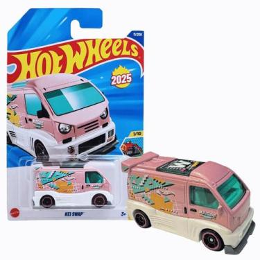 Imagem de Carrinho Hot Wheels Kei Swap Art Cars Rosa HYX95 - Mattel