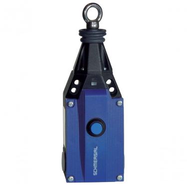 Imagem de Chave de Emergência Ace Schmersal ZQ 900-22 2NA+2NF Acionamento por Cabo Bivolt em Alumínio