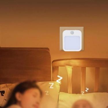 Imagem de Luz Noturna Para Quarto Infantil Com Sensor De Movimento LED, Lâmpada 