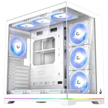 Imagem de Gabinete Gamer Rise Mode Galaxy Glass Standard V2 Led ARGB, Mid Tower,