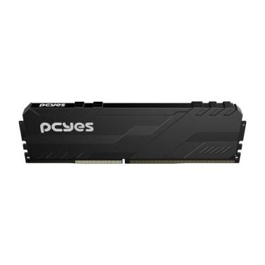 Imagem de Memoria Gamer Pcyes Udimm 16GB DDR5 5600MHZ Black PM165600D5B PCYES