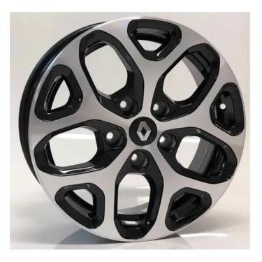 Imagem de Kit 4 Rodas Aro 16x6 5x114 Renault Captur BD Krmai S12